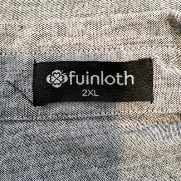 Fuinloth Long Sleeve Button Top - Picture 3 of 5